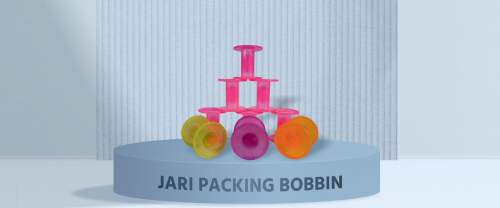 Zari virgin Bobin by ambica plastic recycle and manufacture pvt ltd