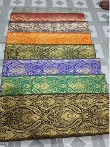 Brocade Handloom Silk Fabrics by Hayat Fabrics