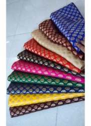Handloom Banarasi Brocade Silk Fabric