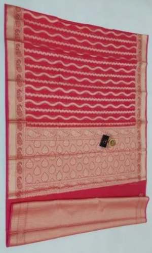 Fancy Banarasi Cotton Saree At Wholesale Rate by Panna Lal Chandra Kishore