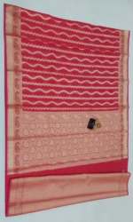 Fancy Banarasi Cotton Saree At Wholesale Rate