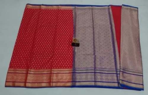 Fancy Banarasi Silk Saree For Women At Wholesale by Panna Lal Chandra Kishore