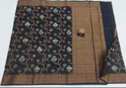 New Arrival Banarasi Silk Cotton Saree At Wholesale