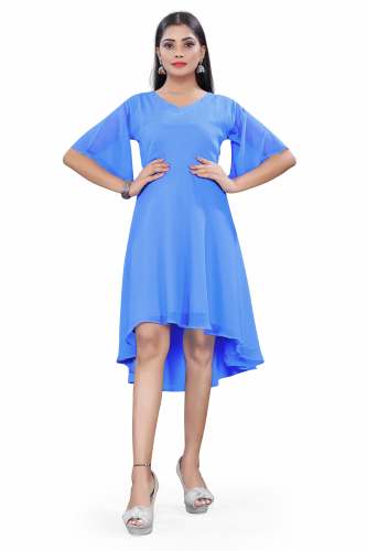 Ladies Fancy Midi Dress by ELISIR FAB