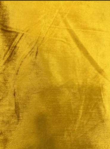 200 GSM Yellow Cotton Slub Velvet Fabric  by Award Velvets Pvt Ltd