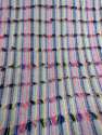 Multicolor Acrylic Jacquard printed  Fabric