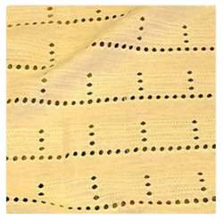 Sinker Eyelet Fabric