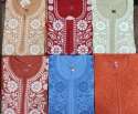 Kashmiri multi color Cotton Chikan Kurti  thumb 1