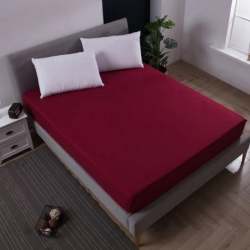 Cotton Plain Matress Cover