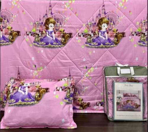 Kid story double bed comforter set 