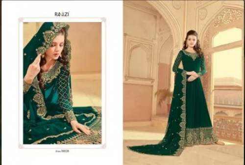 Semi stitched Pakistani Embroidered Suits  by Rajindra Company