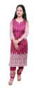 Ladies Round neck Cotton Embroidered Party Wear Kurtis thumb 1