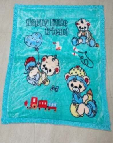  Printed Baby Blanket by Bharat Shawl Store