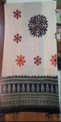 Ladies Ajrakh Printed Patch Work Dupatta 