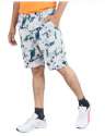 Mens cotton printed boxer shorts