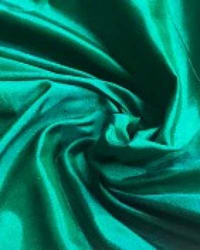 Rama Green Plain Silk Fabric 50 GSM Width 44