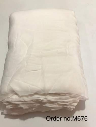 Viscose Chiffon Fabric 60GSM Width 43