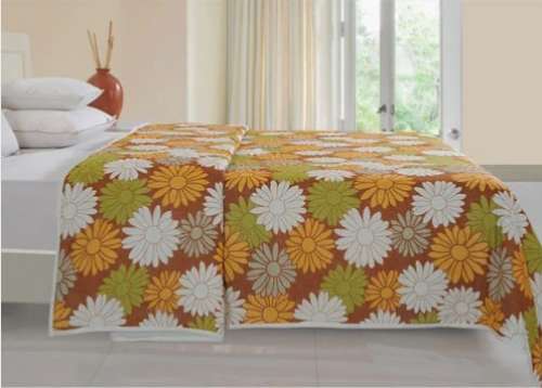 Green and Yellow Floral Dohar 