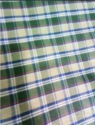 Mens Check Uniform Fabric