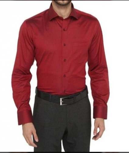 Mens Full Sleeves Cotton Shirt  by Upendra Tailor And Fashion