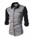 Mens Stylish Party Wear Cotton Shirt
