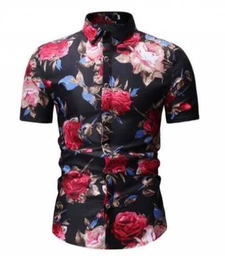 Printed Half Sleeve Shirt for men  by Upendra Tailor And Fashion