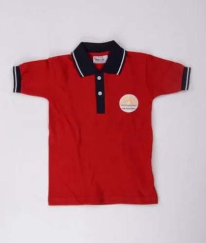 Kids School Cotton T Shirts by Maitry Tradelink