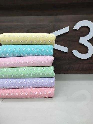 Cotton Chikan  Dress  Material