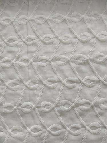 Cotton Chikan Kurta Fabric