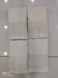 Cotton Dyeable Chikan Palazzo Fabric