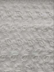 Cotton Chikan Kurta Fabric