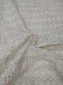 Dyeable Cotton Eyelet Hakoba Fabric thumb 1