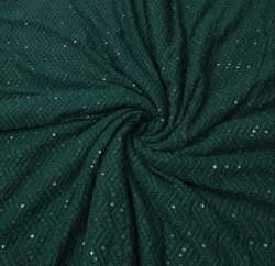 Georgette Schiffli Embroidery Fabric