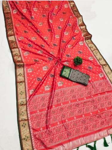 Wedding Silk Patola Sarees by Vastraloc Textile Bazaar
