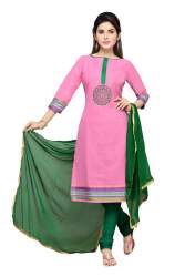 Casual wear churidar Unstitched suit