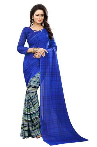Georgette Printed Bollywood catalog saree by AZY Fabrics