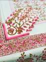 Hand Block Printed Dinning Table Covers With Napkins thumb 2