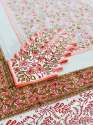 Hand Block Printed Dinning Table Covers With Napkins thumb 3