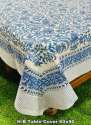Hand-block Pure Cotton Printed Table Cloth thumb 2