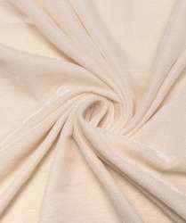 Off White 9000 Micro Plain Velvet Fabric