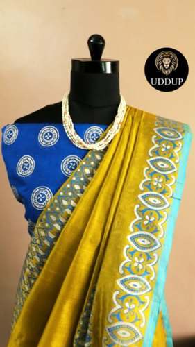Handloom Silk Cotton Fancy Saree by Uddup Designer Boutique