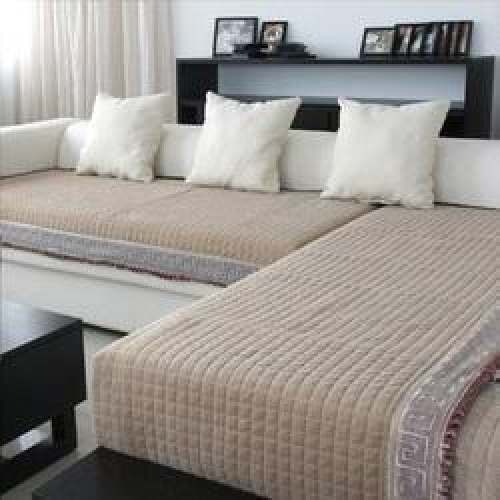 Plain Square Cushion Cover 