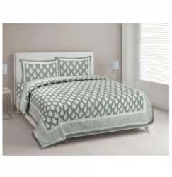 Jaipuri Print Cotton Bed Sheet