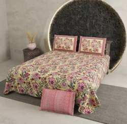Luxury Cotton Printed Bed Sheet