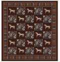 Rajwadi Style Hoarse Print Bed Sheet thumb 1