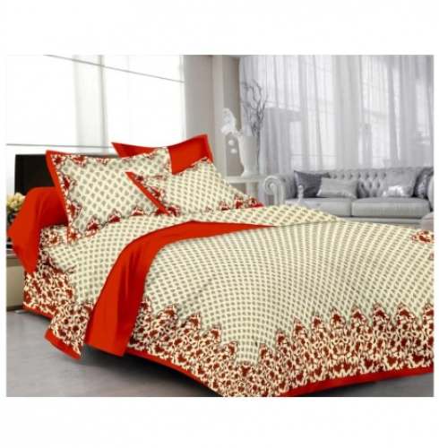 Shahi Print Double Bed Sheet by Jaipur Prime