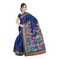 Heavy printed pallu saree