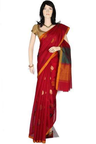 ladies pure cotton saree by Kaya Fashions