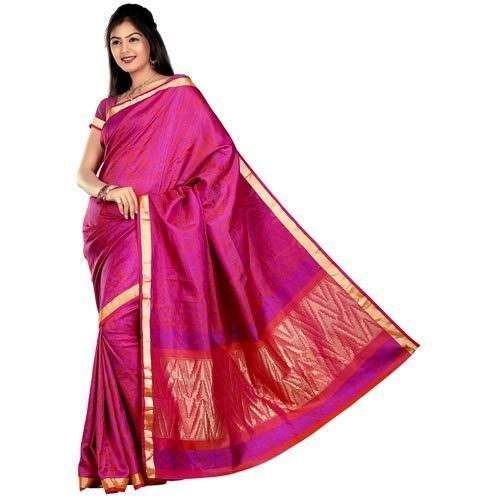 Soft silk saree by Kaya Fashions