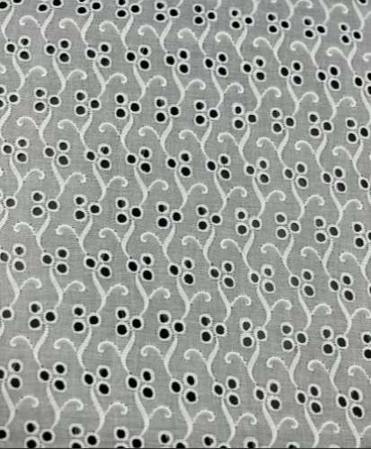 Seeboo Tax Faab Chikan embroidered Fabric 
